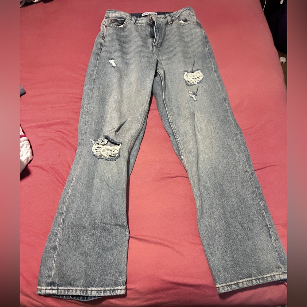 Primark Blue Wide Leg Jeans